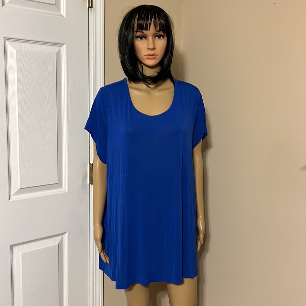 St. John’s Bay Active Woman’s Blue Shirt Size 2X